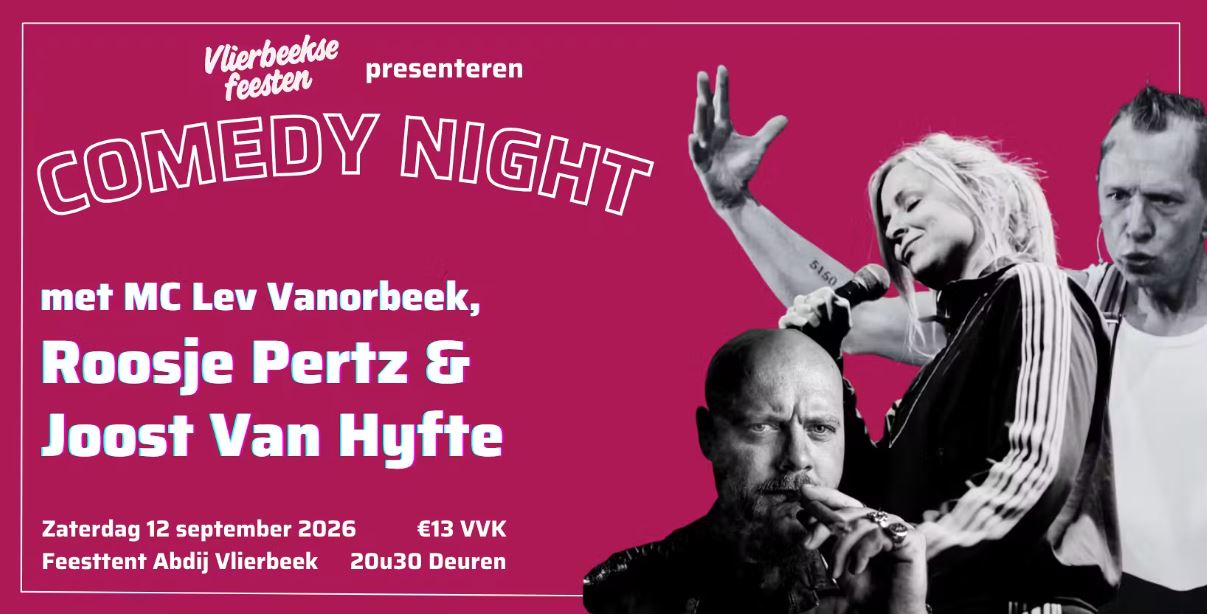 Vlierbeekse feesten: Comedy night